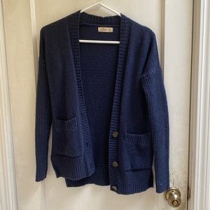 Navy Cardigan